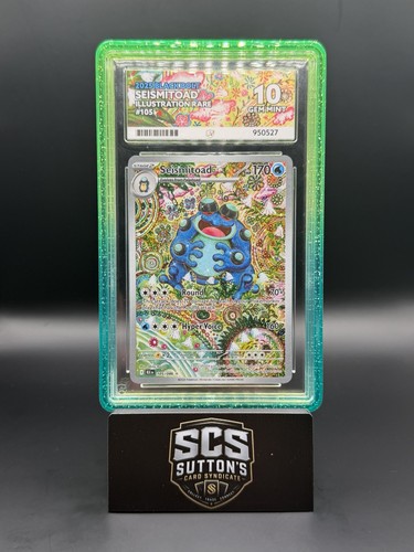 Seismitoad graded ACE 10 for sale on eBay