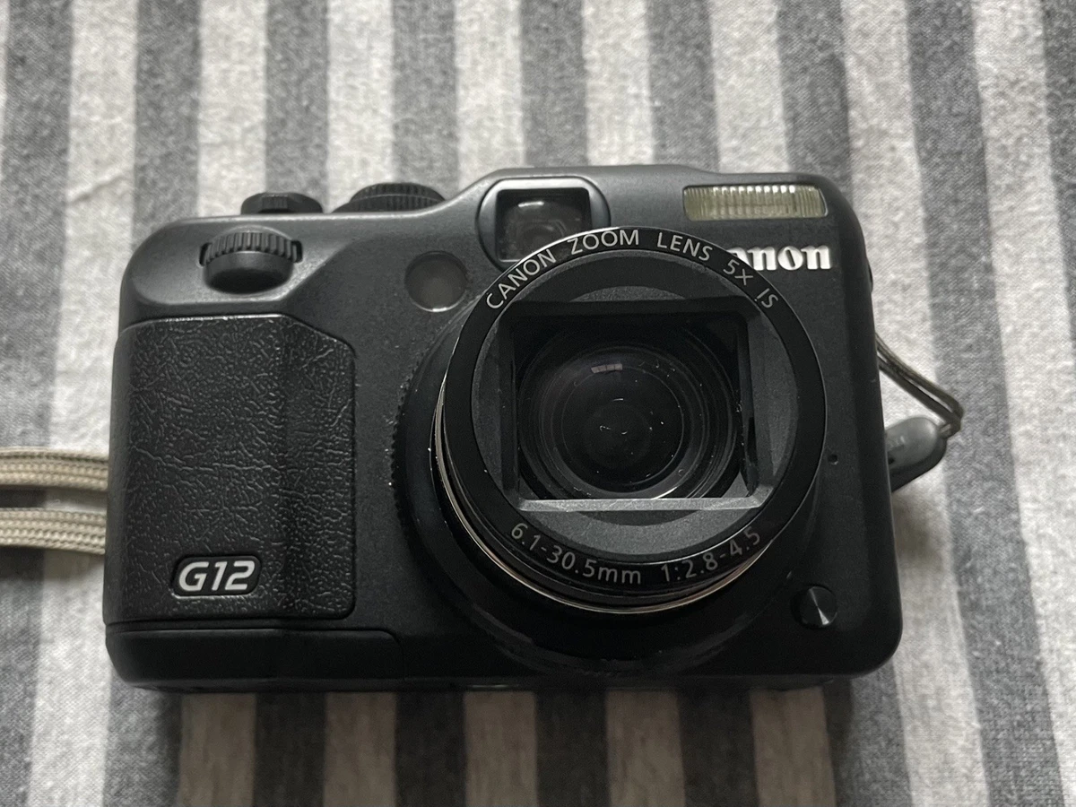 Canon PowerShot G12 3-9.9x Optical Zoom Digital Cameras for Sale