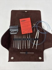 Addi Turbo Lace Interchangeable Knitting Needle Set 4 5 6 8 9 13 Cords