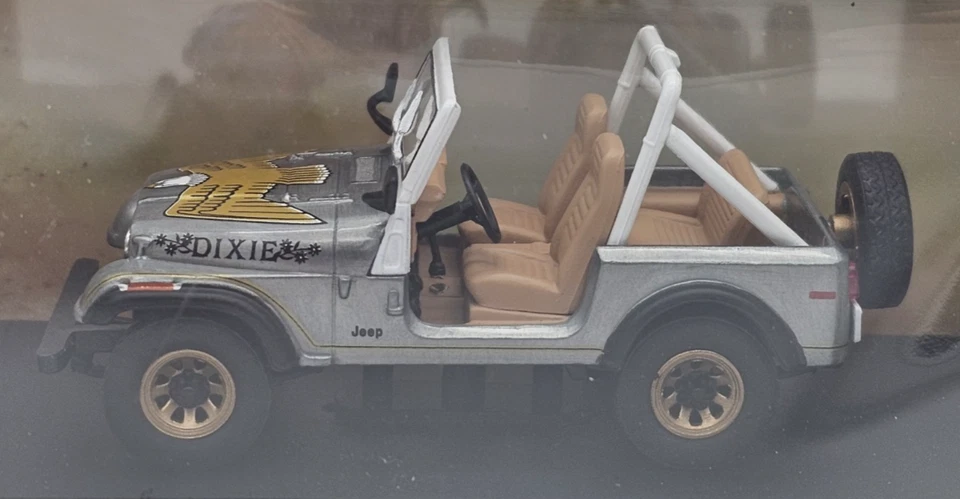 Jeep CJ-7 Golden Eagle 1979 Greenlight edición limitada "DIXIE" 1:43 86572 PERSECUCIÓN RARO Foto 2 de 4