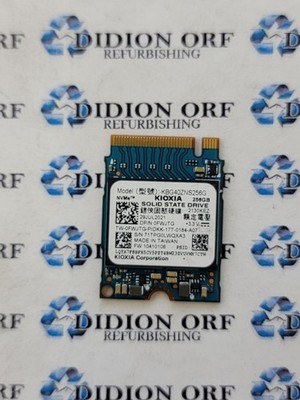 KIOXIA 256GB M.2 NVMe 2230 SSD KBG40ZNS256G, Grade A, SKU 8278