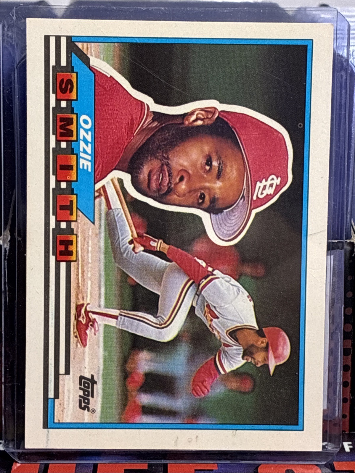1989 Topps Big - Ozzie Smith #110 St Louis Cardinals 