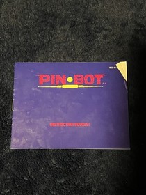 Pin Bot Nintendo NES Video Game Cart and Box