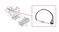 JPL I4278 Abgastemperatursensor EGR FüR Isuzu Dmax TFS86TT 2.5 Twin Turbo 2012+