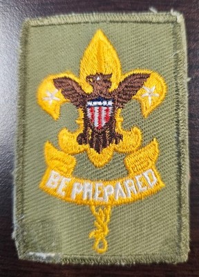 BSA First Class Rectangular Rank Patch -- 1957-65 - FCB-1-5-04