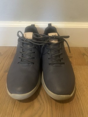 ECCO Golf S-Three Golf Shoe Gore-Tex GTX Men s Size 9-9.5 (EU 43) Gray Blue