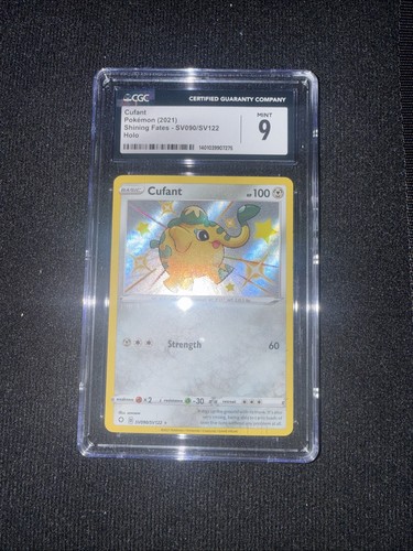 Pokémon TCG Cufant Shining Fates SV090/SV122 Holo Shiny Holo Rare