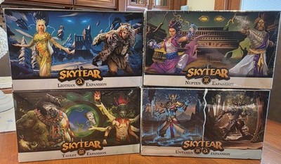 Skytear Liothan, Nupten, Untamed, & Taulot Expansion Packs 4 Sealed Sets