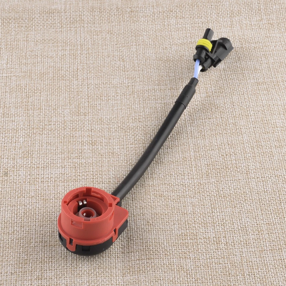 2x D2 D2S D2R D2C HID Xenon Bulb Adapters Wire Harness Connector Cable Socket aq - Image 2 of 4