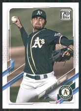 2021 Topps #54 Joakim Soria Oakland Athletics 51375
