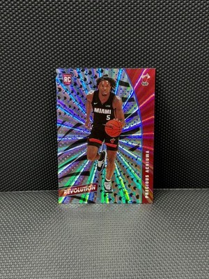2020-21 Panini Revolution Precious Achiuwa /75 Sunburst RC #123 Heat