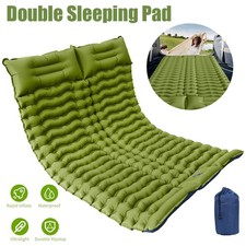 Self Inflating Mattress Double Sleeping Mat Air Bed Pad Camping Hiking Outdoor