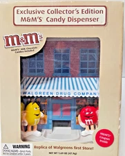 M&Ms MARS COLLECTORS EDTION WALGREENS FIRST STORE, NICE!! LIMITED EDITION,   (E1