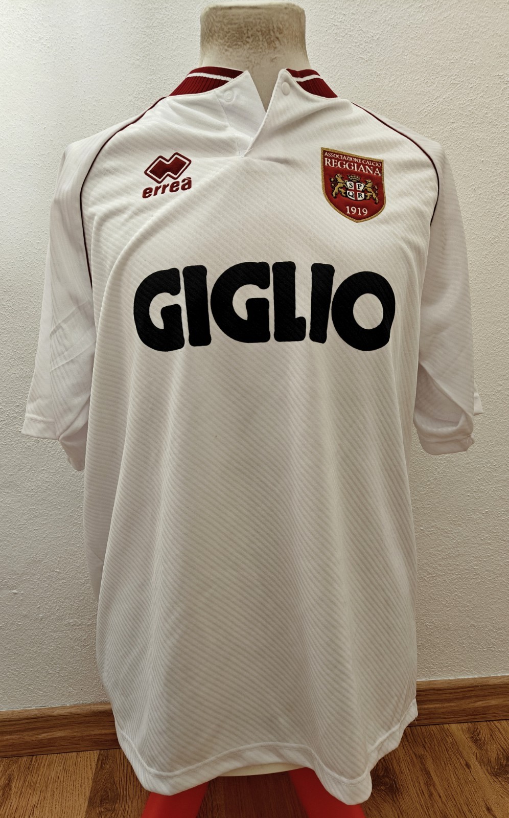 Maglia Reggiana Match Worn Shirt Away Protti 9 Calcio Football Serie B