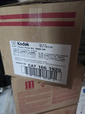 Kodak 7000 Photo Print Kit 1140 6x8  Prints (6R) Cat # 1661925