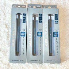  New KURUTOGA Silent Blue Mechanical Pencil Set of 3