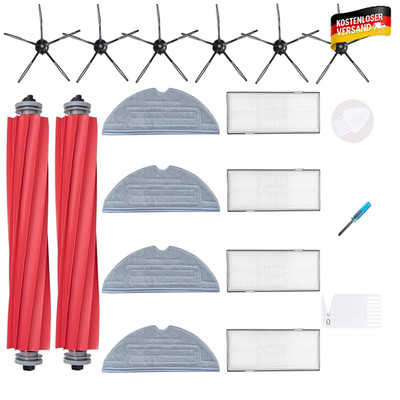 Loveco Roborock S7 S7 Plus S7 MaxV Ultra Zubehör Bürste Filter Mopp Reinigung