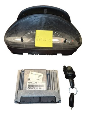 BMW E46 Compact Motor-Steuergerät DME 7 519 592  DME7519592  0261209005