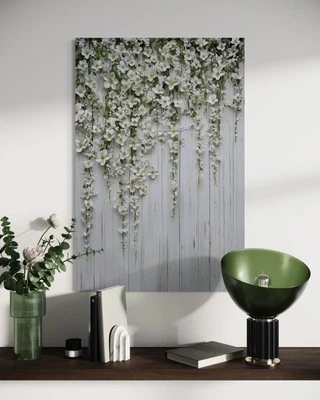 WANDBILD Blumen MODERN KUNST DRUCK LEINWAND POSTER Dekoration - Bild 1 von 4