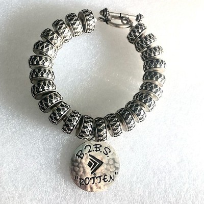 SILPADA Sterling Silver Oversized Oxidized Silver B2BS SPOILED ROTTEN Bracelet