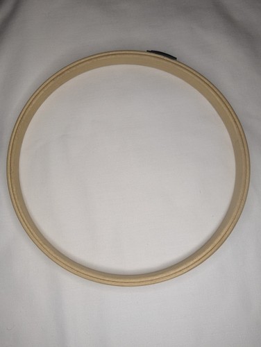 Vtg GIBBS Spring Tension HOLDTITE Wood Embroidery Hoop 7” USA - Picture 2 of 6