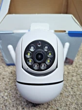 2.0MP HD WiFi Security Camera 360° Smart Cam 2.4/5G Night Vision Motion Detect
