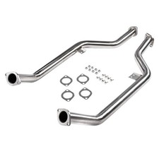 Dc Sports 2.5 Stainless Exhaust Mid Pipe For 17-24 Stinger G70 3.3t Rwd