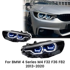 1 Paar Upgrade LED Scheinwerfer Montage für BMW 4er F32 F33 F36 F82 2013-2020