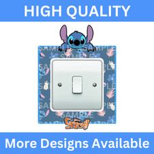 Stitch Surround Light Switch Wall Sticker Decal Kids Bedroom Boy Girl