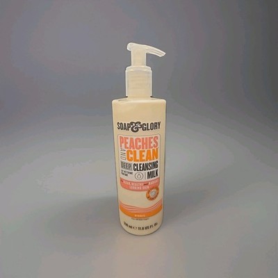 Soap & Glory Peaches & Clean Cleansing Milk - Gentle Face Cleanser + Makeup...