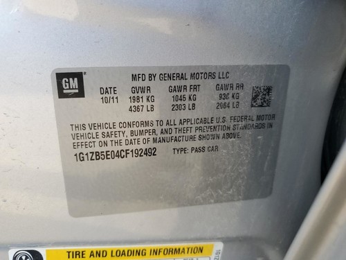 Driver Left Front Knee Fits 08-12 MALIBU 717490 - Picture 12 of 12
