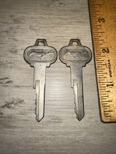 2 Vintage Ford Ignition Keys Mustang Logo