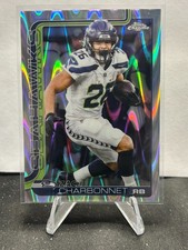 2025 Topps Chrome - Zach Charbonnet #279 RayWave Refractor