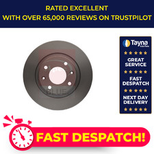 2x Brake Discs Pair Solid fits CITROEN C3 Mk1 1.1 Front 2002 on 266mm Set New