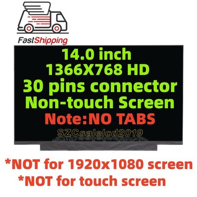14'' For Samsung GALAXY CHROMEBOOK GO XE345XDA 30 Pins Screen Replacement LCD LED