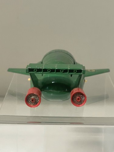 1967 Dinky Toys 101 Thunderbird 2 gloss green - Foto 5 di 12