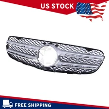 NEW Front Chrome Grill Grille For 2016-2019 MERCEDES GLC W253 X253 SUV GLC300