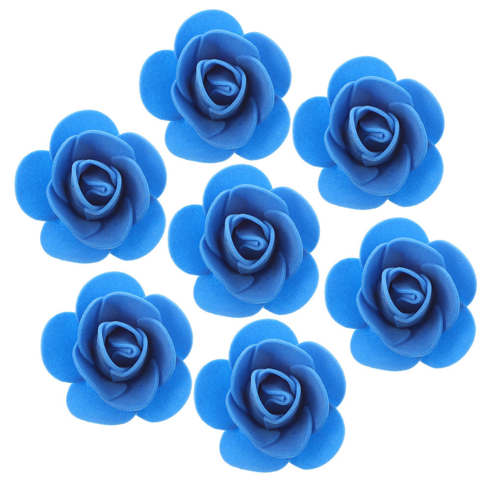 100pcs Foam Dark Blue Fake Roses for DIY Wedding Party Home Decor eBay