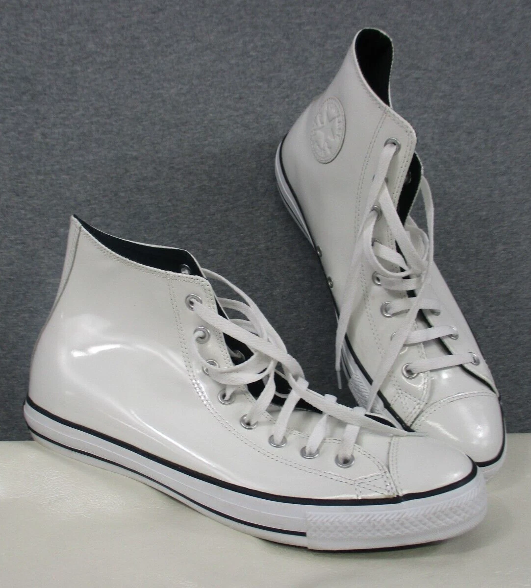 Mens white converse high tops sale