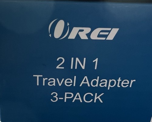 Israel, Palestine Power Plug Adapter With USA Inputs - Travel 3 Pack - - Picture 5 of 9