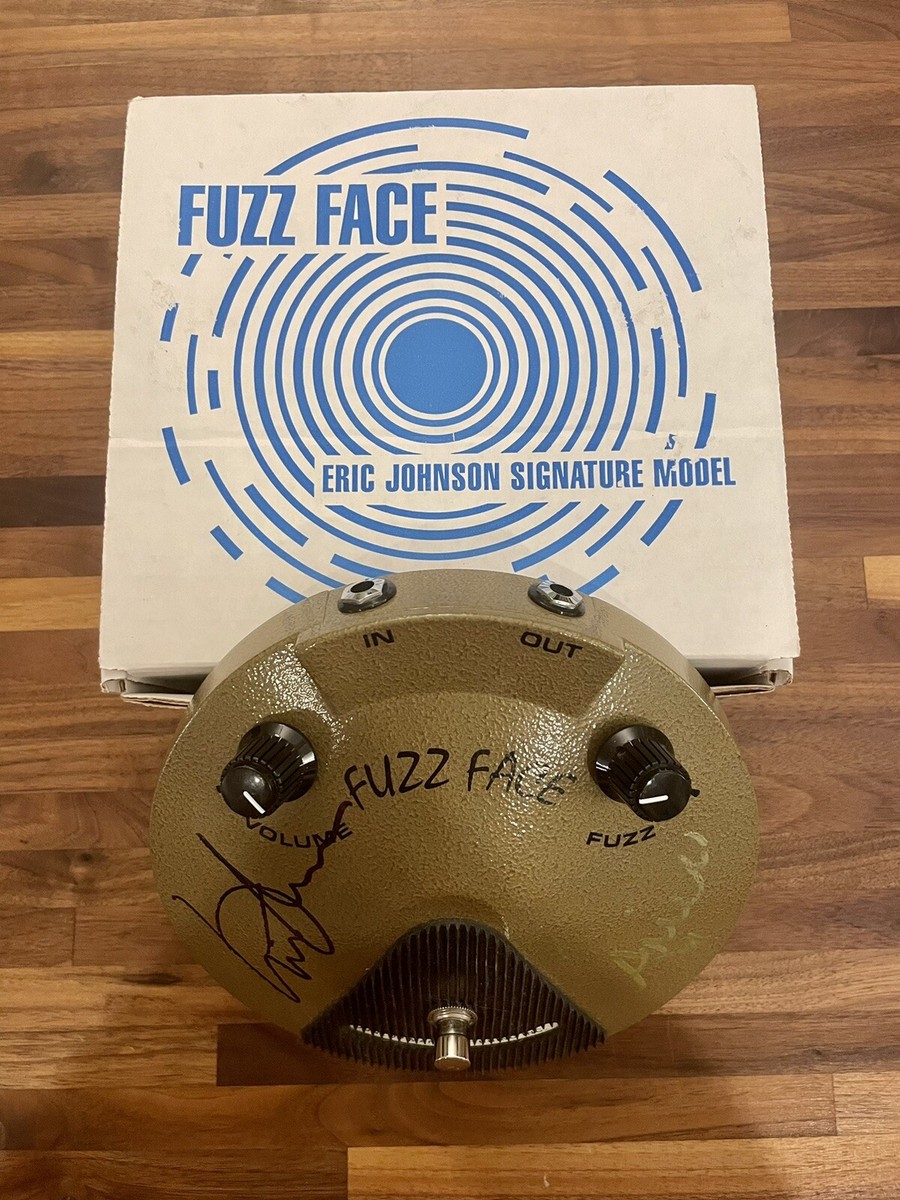 Dunlop Eric Johnson Signature Fuzz Face Guitar Pedal *SIGNED Dunlop Eric Johnson Signature Fuzz Face Guitar Pedal *SIGNED