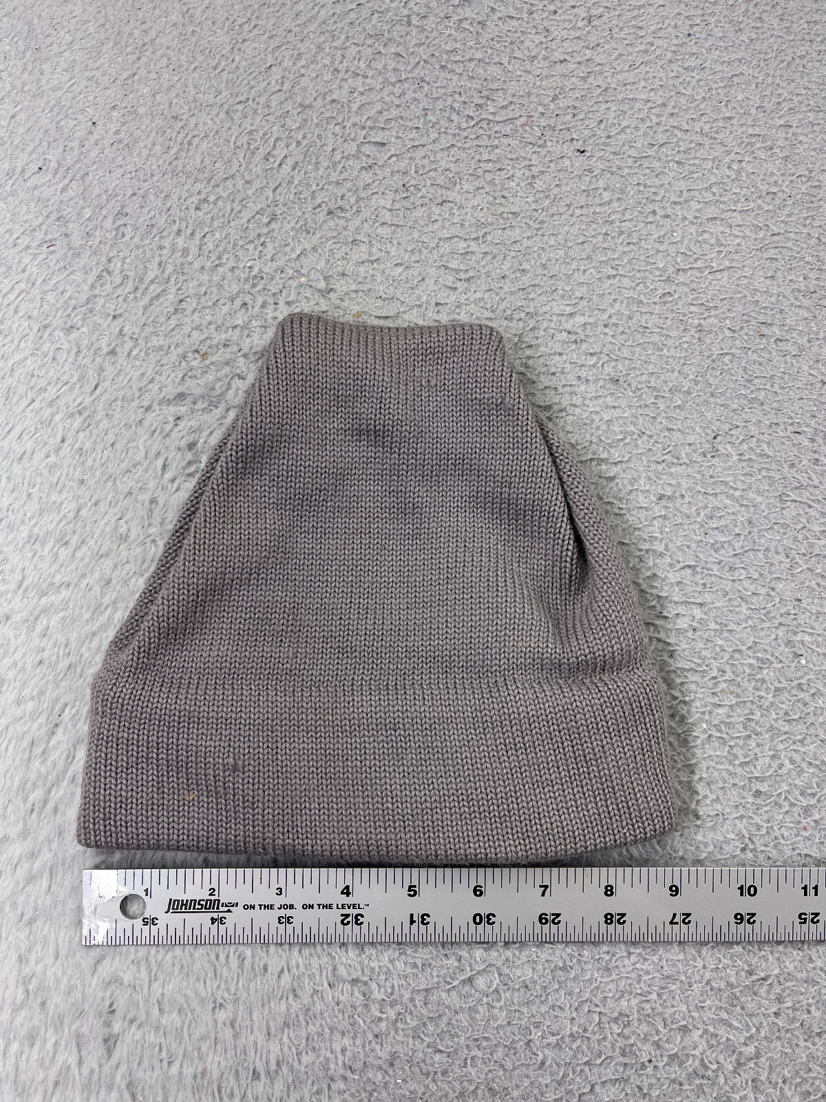 Smiley Mammoth Lakes Gorro Toque Adulto Talla Única Gris 100% Lana Nieve Esquí