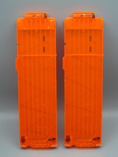 Nerf Dart Gun 18 Round Ammo Magazine Clips - Lot of 2