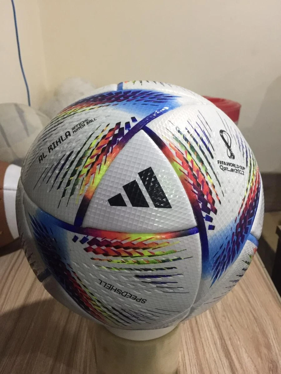 AL RIHLA FIFA World Cup 2022 Qatar Replica Match Soccer Ball | Football Size 5