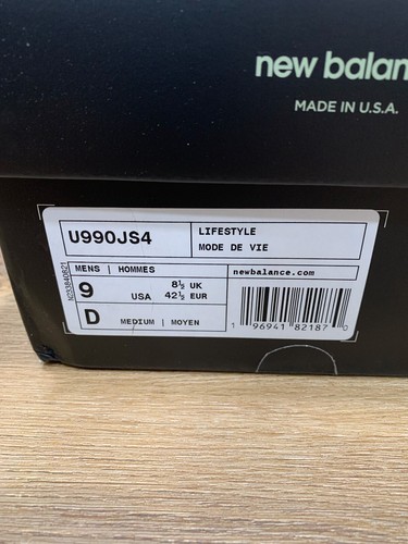 Size 9-New Balance Joe Freshgoods x 990v4 Made in USA 1998 "Outro"-LIGHTLY USED - Picture 9 of 10