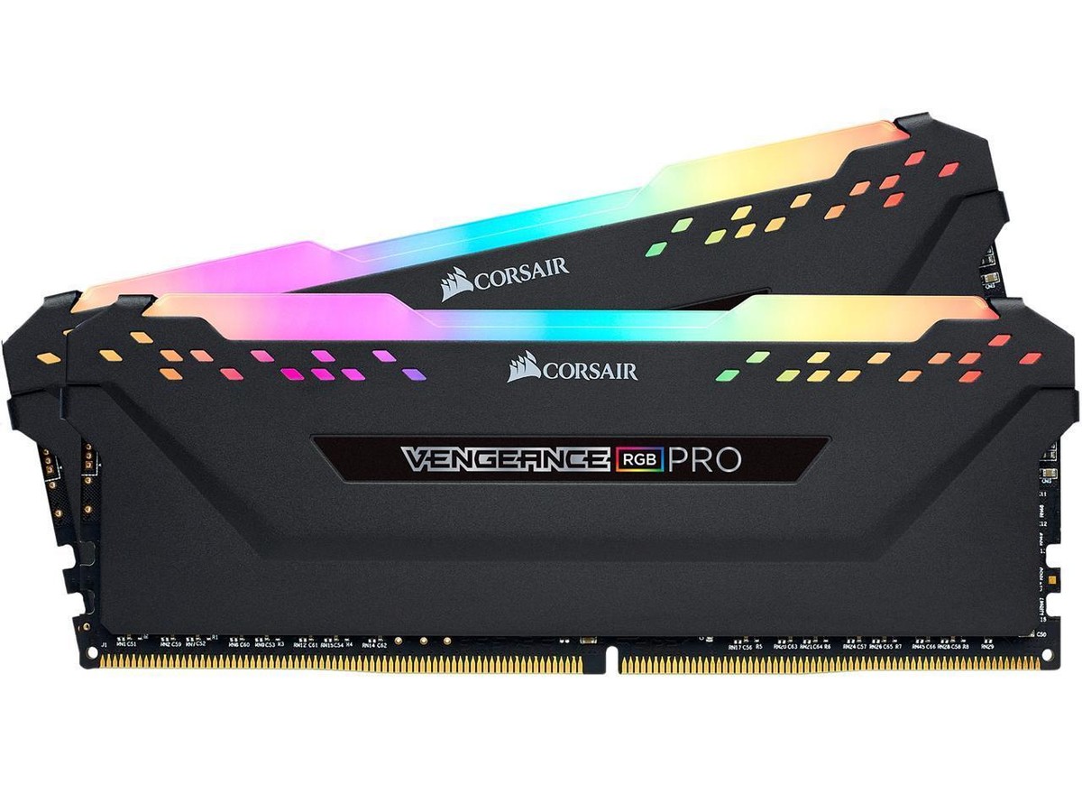 CORSAIR VENGEANCE RGB PRO 16GB×2 CORSAIR Vengeance RGB Pro 16GB (2 x 8GB) 288-Pin PC RAM DDR4 3600