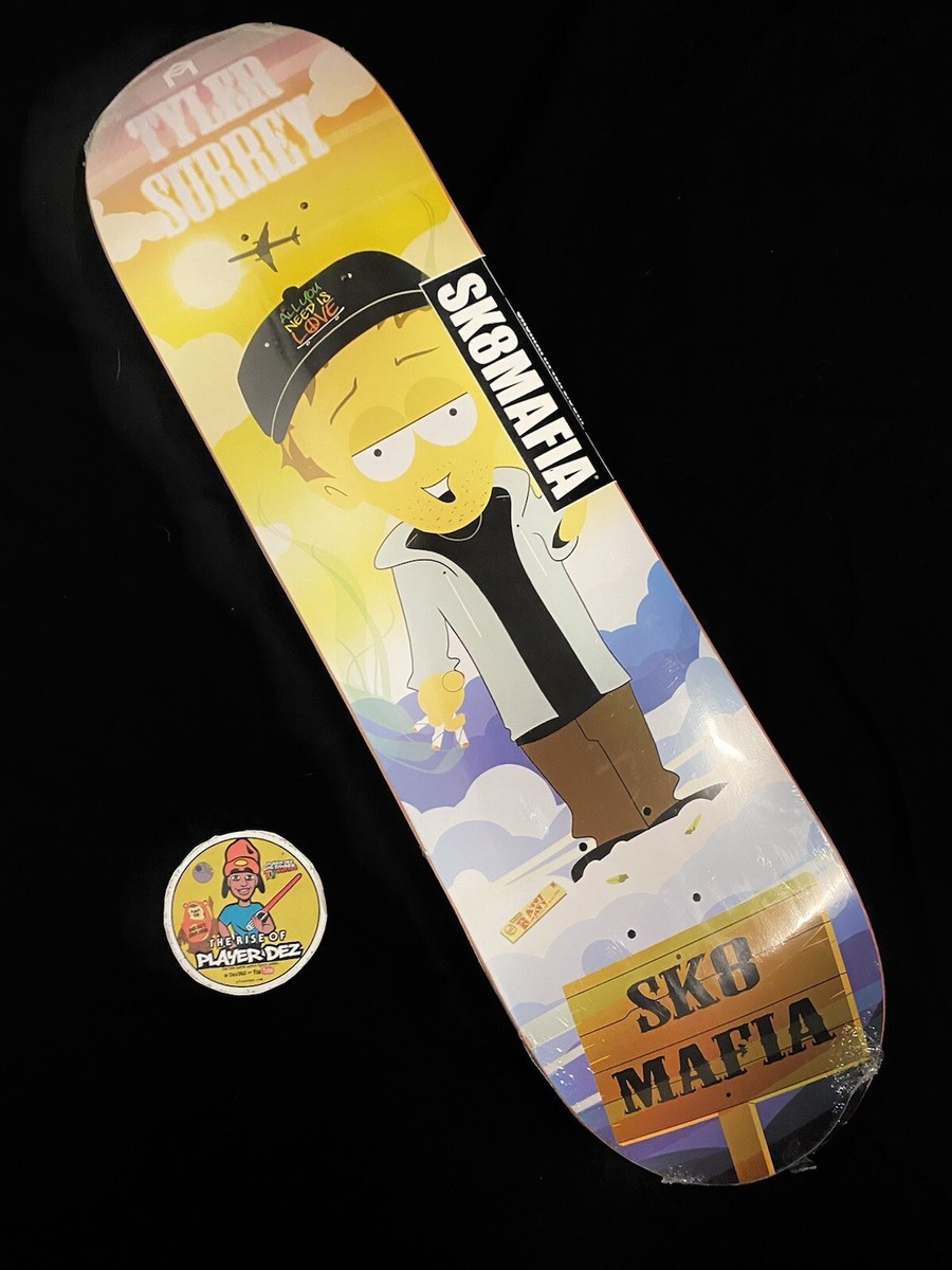 スケボー 値下げ⭕️ SUPER RARE Sk8mafia South Park Tyler Surrey Skateboard Deck