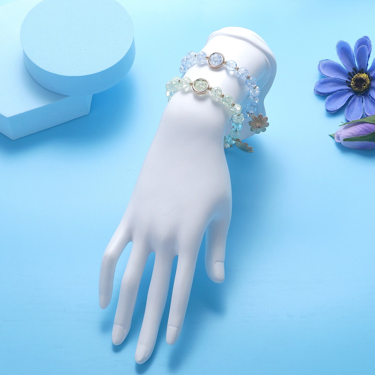 ◆VINTAGE HOLLYWOOD◆ Daisy Gemstone Bracelet VH2435BR005M ◇VINTAGE HOLLYWOOD◇ Daisy Gemstone Bracelet VH2435BR005M