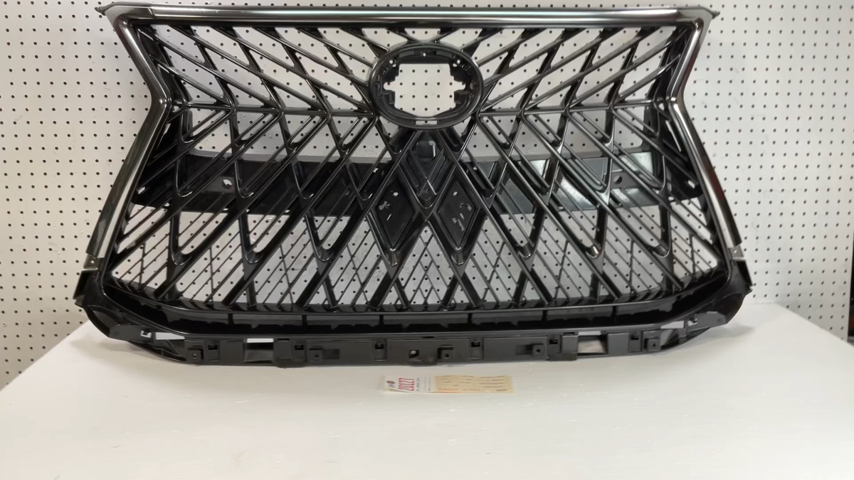 2018 2021 LEXUS LX LX570 F SPORT FRONT GRILLE BLACK OEM NO