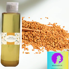 HUILE DE FÉNUGREC POUR VOLUME DE FESSES & SEINS et CHUTE de cheveu